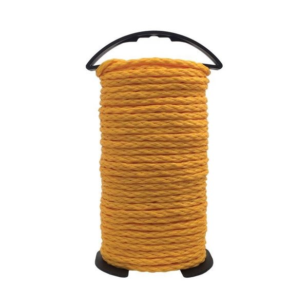 Koch 1/4 in. D X 100 ft. L Yellow Hollow Braided Polypropylene Rope 5060812